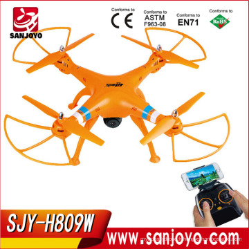 Meilleur cadeau Explorateurs WiFi FPV RC Quadcopter VS syma X8W avec caméra HD RC drone 4CH 2.4G 6 Axe